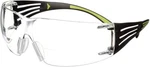 3M Securefit Bifocal Safety Glasses With Black/lime Temples Clear Anti-fog Lens. Fixed Price $13.69.