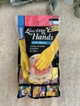 Vintage Magla Loving Hands Latex Gloves Size Large 1999 0297 Yellow Lined. Fixed Price $16.99.