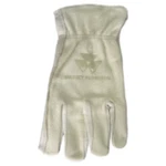 Agco Massey Branded Buffalo Leather Gloves, Size Large F5018L. Fixed Price $18.93.