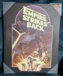 Star Wars Artissimo Wood Frame Wrapped Canvas Empire Strikes Back 15X19 Wall. Fixed Price $15.00.