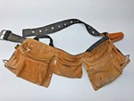 Clc Suede Leather Carpenter Tool Belt Apron Rig Husky Pocket Steel Hammer Loops. Fixed Price $25.99.
