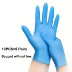 10-100PCS Blue Nitrile Disposable Gloves Latex Free Safety Work For Clean. Fixed Price $17.18.