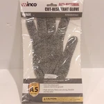 Winco Protective Cut Resistant Glove Ansi Level A5 Anti Microbial Gcra-l Large. Fixed Price $11.99.