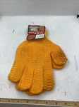 Boss - Pvc Coated String Grip Gloves Knit Wrist Orange. Fixed Price $14.99.