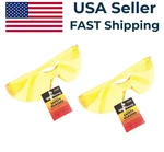 2 Pack - Forney Starlite Indoor/outdoor Compact Safety Glasses Amber Lens. Fixed Price $10.95.
