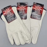 Boss 4067J Driver Gloves Xl Cowhide Leather Natural New W/tags Lot Of 3 Pairs. Fixed Price $24.87.