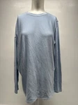 Kit And Ace Tee Shirt Top Fleece Lined Jersey Knit Long Sleeve Light Blue Small. Fixed Price $29.99.