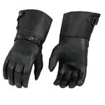 Milwaukee Leather Men's Gauntlet Motorcycle Hand Gloves-black Long Cuff. Fixed Price $40.00.