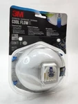 3M Paint Cool Flow Odor Valve Respirators 8577 P95. Fixed Price $14.00.