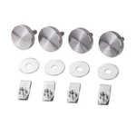 Hard Safety Moutings Security System Bolts, Silver. Fixed Price $33.85.