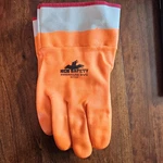 Mcr Safety 6710F Pvc Foam Lined Work Gloves Orange Gauntlet Waterproof 12 - Dz. Fixed Price $79.95.