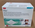 3M Vflex 1804 Particulate Respirator Niosh N95 Surgical Masks Box Of 50, 11/2026. Fixed Price $26.00.