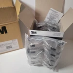 Box Of 10 New 3M Z87 + D3 Clear Antifog Centurion Safety Splash Goggles No 454AF. Fixed Price $72.00.