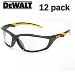 Box Of 12 Dewalt DPG96 Safety Glasses Router Clear Polycarbonate Lens Wraparound. Fixed Price $34.95.