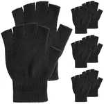 Fingerless Gloves For Women Men, Winter Knitted Half Working. Fixed Price $6.73.