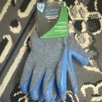 West Chester All Purpose Latex Grip Knit Gloves, Coated, M Gray/blue. Fixed Price $13.80.