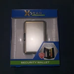 X Gear Hard Case Security Wallet (black). Fixed Price $15.00.