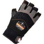 Ergodyne 17695 900 Black Half-finger Impact Gloves Medium. Fixed Price $28.40.