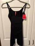 Spanx Thinstincts 10021R Open Bust Mid-thigh Shapewear Body Suit Sz Black Nwt. Fixed Price $24.95.