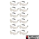Pyramex Ztek Safety Glasses I/o Mirror Indoor/outdoor Lens Work S2580S (12 Pair). Fixed Price $25.50.