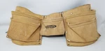 Mcguire-nicholas Work Wear Carpenter Belt Suede Leather Tool Pouch Hammer Loop. Fixed Price $19.99.