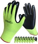 Work Glove Palm Coated Nylon Shell 8 Pair Pack Garden Construction For Women. Fixed Price $17.87.