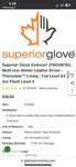 Superior Endura Work Glove. Fixed Price $22.00.