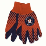 Houston Astros Striped Utility Gripper Dots Gloves New Wincraft. Fixed Price $14.00.