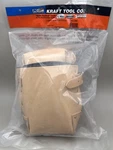 Kraft Tool 1" Thick Felt Leather Knee Pads (pair) For Concrete WL008 Usa New. Fixed Price $49.97.