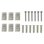 Project Source 6-PACK Plastic 1/4-IN Clips For Fastening & Organization. Fixed Price $14.16.