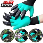 1PAIR Gloves With Claws For Digg Protects Nails & Fingers Gardening Tools. Fixed Price $7.39.
