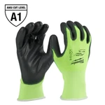 Milwaukee Tool 48-73-8913B Hi Viz Cut Level Pu Dipped Gloves Xl 12 Pair. Fixed Price $33.00.