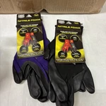 2 Pairs Pugs Nylon Nitrile Foam Work Glove Medium Lightweight. Fixed Price $14.39.