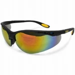 Reinforcer Pro Safety Glasses, Black Frame, Fire Mirror Lens DPG58-6C. Fixed Price $23.04.