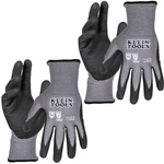 Klein Tools 60589 Knit Dipped Gloves, Cut Level A4, Touchscreen, Large, 2-PAIR. Fixed Price $20.11.
