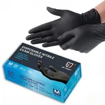 Heavy Duty Black 6MIL Nitrile Disposable Gloves Latex-free Powder-free 1000PCS. Fixed Price $69.34.