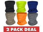 2 X Face Mask Bandana Neck Gaiter Headbands Reusable Breathable Uv Sun Shield. Fixed Price $6.49.