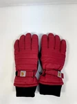Carhartt Unisex Red / Black Color Gloves Size. Fixed Price $12.99.