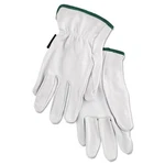 Mcr Safety 3601M Grain Goatskin Driver Gloves - Medium, White (1 Dozen) New. Fixed Price $93.59.