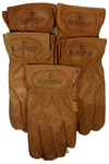 Plainsman Premium Goatskin Cabretta Brown Leather Gloves 5 Pairs (sm-xl) New. Fixed Price $86.25.