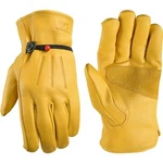 Men's Leather Work Gloves With Adjustable Wrist, Extra Large (wells Lamont. Fixed Price $23.49.