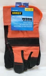 Hardy Split Leather Safety Colored Work Gloves #67440. Fixed Price $19.54.