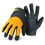 CAT0122152X Spandex Back Gloves Yellow/black, Xx-large, Padded Synthetic. Fixed Price $34.37.