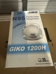 Giko N95 Masks, Sheets Per Box, 480 Case Us Niosh Approved, 1200H Type. Fixed Price $220.00.