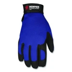 Mcr Safety Fasguard Synthetic Leather Gloves, Large, Blue/black, Pair. Fixed Price $25.45.