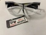 Edge SD111-G2 Delano Safety Glasses Black Frame Clear Lens. Fixed Price $5.84.