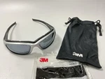 3M 1500 Safety Glasses Sunwear Universal Size, Mirror Lens, Black/silver. Fixed Price $19.95.