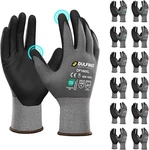 Dulfine Safety Work Gloves Microfoam Nitrile COATED-12 Pairs Pack,seamless Kn.... Fixed Price $44.25.