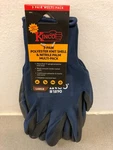 Kinco 1890-3PK-L Men's Indoor/outdoor Knit Wrist Cuff Gloves Navy. Fixed Price $11.79.