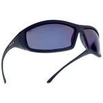 Bolle 40064 Solis Safety Glasses - Black Temples Blue Mirror Lens. Fixed Price $10.98.